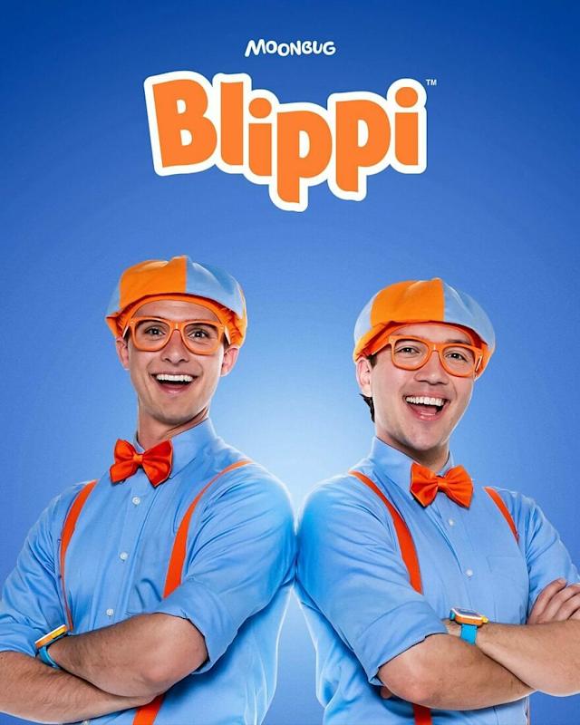 Blippi — educational children's series key art